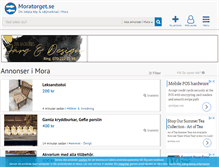 Tablet Screenshot of moratorget.se